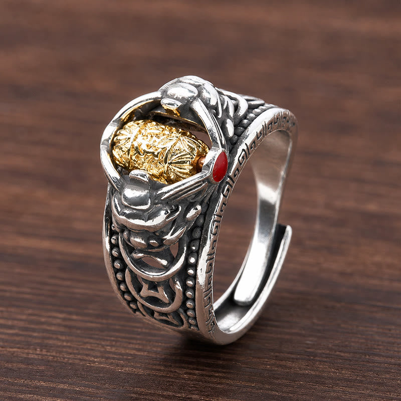 FuAttract Wealth Protection & Confidence Pixiu Rotating Lucky Ring - image 1