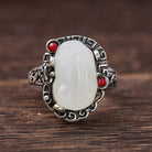 FuAttract Wealth Luck & Prosperity Glaze Copper Ring for Women - Adjustable - image 0
