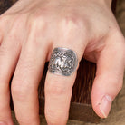 FuAttract Wealth Luck & Prosperity Copper Pixiu Vintage Open Ring - image 3
