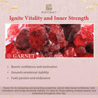 FuAttract Wishbeads Love Energy & Vitality – Garnet & Red Agate Intention Bracelet - image 6