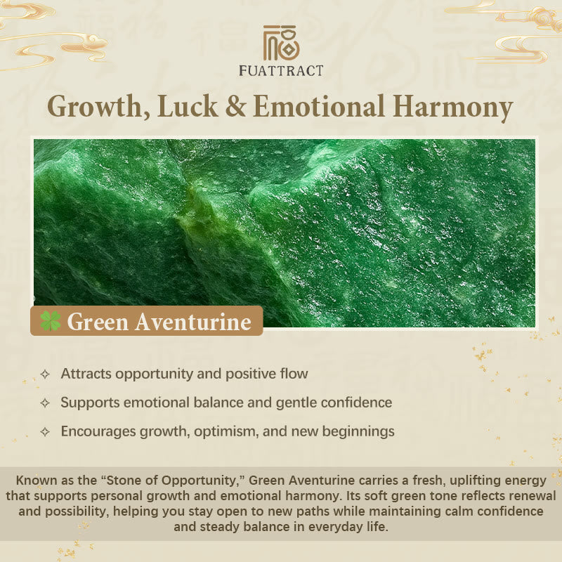 FuAttract Wishbeads Prosperity & Growth – Malachite & Green Aventurine Intention Bracelet - image 7