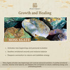 FuAttract Wishbeads Harmony & Positive Growth – Moss Agate & Picture Jasper Intention Bracelet - image 6