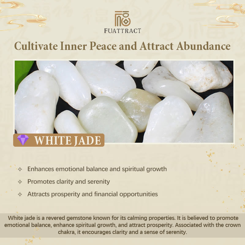 FuAttract Wishbeads Protection & Good Fortune – Cinnabar & White Jade Intention Bracelet - image 7