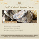 FuAttract Wishbeads Wisdom & Stability – Lapis Lazuli & Grey Jasper Intention Bracelet - image 7