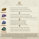 FuAttract Wealth Protection & Abundance Tiger Eye Pixiu Six Crystal Bead Bracelet - image 9