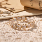 FuAttract Inner Peace & Blessing Gold Wire Wrapped Round Labradorite Bead Ring - image 4