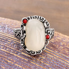 FuAttract Wealth Luck & Prosperity Glaze Copper Ring for Women - image 5