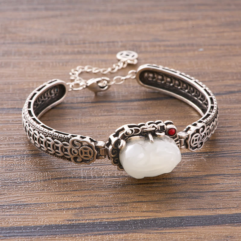 FuAttract Wealth Protection & Prosperity Copper Coin Vintage Bracelet - image 1