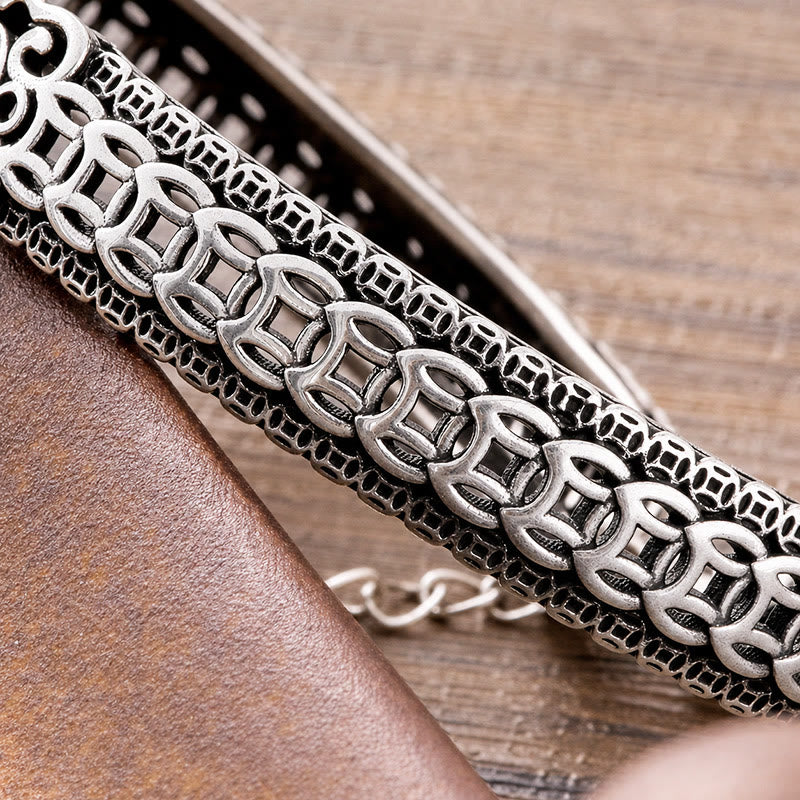 FuAttract Wealth Protection & Prosperity Copper Coin Vintage Bracelet - image 5