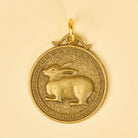 FuAttract Luck Protection & Prosperity Brass Chinese Zodiac Round Plaque Keychain - image 11