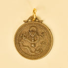 FuAttract Luck Protection & Prosperity Brass Chinese Zodiac Round Plaque Keychain - image 13