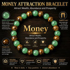 FuAttract Luck Growth Protection & Emotional Balance Green Aventurine Tiger's Eye Bracelet - image 5