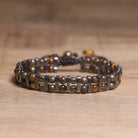 FuAttract Protection Clarity Inner Strength Tiger's Eye & Hematite Bracelet - Pyrite - image 10