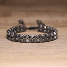 FuAttract Protection Clarity Inner Strength Tiger's Eye & Hematite Bracelet - Black Glitter Stone - image 11