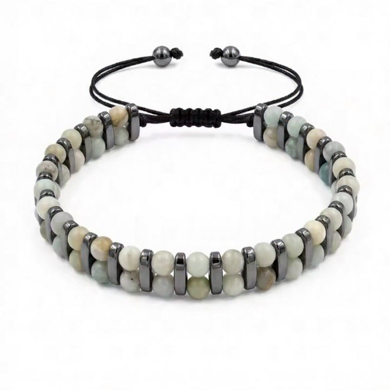 FuAttract Protection Clarity Inner Strength Tiger's Eye & Hematite Bracelet - Amazonite - image 16