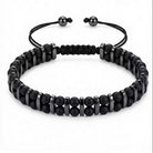 FuAttract Protection Clarity Inner Strength Tiger's Eye & Hematite Bracelet - Frosted Stone - image 17