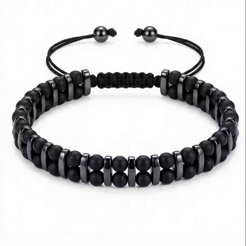 FuAttract Protection Clarity Inner Strength Tiger's Eye & Hematite Bracelet - Frosted Stone - image 17