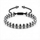 FuAttract Protection Clarity Inner Strength Tiger's Eye & Hematite Bracelet - White Turquoise - image 21