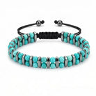 FuAttract Protection Clarity Inner Strength Tiger's Eye & Hematite Bracelet - Blue Turquoise - image 15