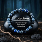FuAttract Calm Protection & Balance Blue Fire Agate Energy Bracelet - image 4
