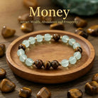 FuAttract Wealth Confidence & Prosperity Tiger Eye Green Aventurine Fortune Bracelet - image 1