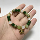 FuAttract Growth Harmony & Positive Energy Green Aventurine Moonstone Unakite Chrysocolla Forest Style Bracelet - image 7