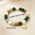 FuAttract Growth Harmony & Positive Energy Green Aventurine Moonstone Unakite Chrysocolla Forest Style Bracelet - image 9