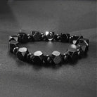 FuAttract Protection Strength & Grounding Energy Black Hematite Faceted Bead Bracelet - image 1
