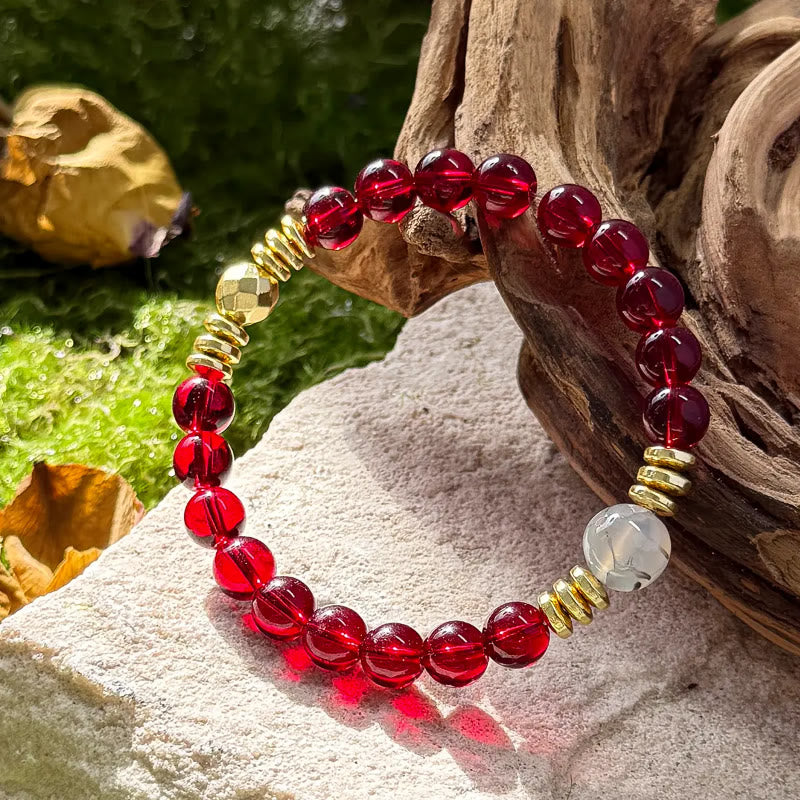 FuAttract Wealth Attraction & Good Fortune Red Agate Fashion Prosperity Bracelet - image 1