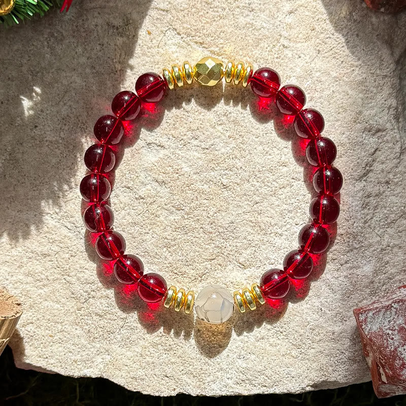 FuAttract Wealth Attraction & Good Fortune Red Agate Fashion Prosperity Bracelet - image 2