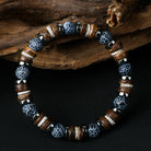 FuAttract Self Love & Inner Strength Hematite Black Weathered Stone Growth Bracelet - image 1