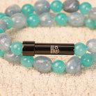 FuAttract Wishbeads Calm & Positive – Amazonite & Aquamarine Intention Bracelet - image 4