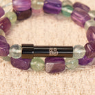 FuAttract Wishbeads Clarity & Spiritual Balance – Fluorite & Amethyst Intention Bracelet - image 4