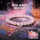 FuAttract Love Harmony & Emotional Healing Rose Quartz Fu Charm Bracelet - 19cm - image 0