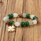 FuAttract Growth Harmony & Positive Energy Green Aventurine Moonstone Unakite Chrysocolla Forest Style Bracelet - image 3