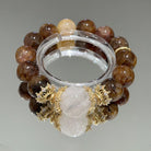 FuAttract Prosperity Harmony & Premium Energy Yellow Flower Quartz White Phantom Luxury Bracelet - 14mm - image 5