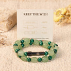 FuAttract Wishbeads Prosperity & Growth – Malachite & Green Aventurine Intention Bracelet - image 1