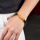 FuAttract Wealth Luck & Good Fortune Citrine Green Aventurine Tiger Eye Pixiu Feng Shui Bracelet - image 6