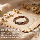 FREE Today: Love Confidence & Harmony Vintage Copper Brushed Heart Charm Bracelet - image 5