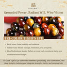 FuAttract Confidence Protection & Strength Tri-Color Tiger's Eye Simple Style Bracelet - image 5