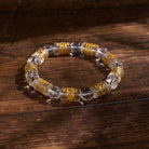 FuAttract Protection Luck & Prosperity Colorful Om Mani Mantra Fortune Money Glaze Bracelet - White - image 2
