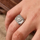 FuAttract Protection Strength & Wisdom Acalanatha Sanskrit Vintage Fashion Ring - image 5