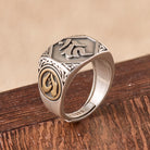 FuAttract Protection Strength & Wisdom Acalanatha Sanskrit Vintage Fashion Ring - image 3