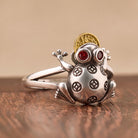 FuAttract Wealth Prosperity & Good Fortune Money Toad Rotating Ring - image 1