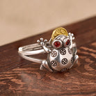 FuAttract Wealth Prosperity & Good Fortune Money Toad Rotating Ring - image 3