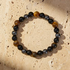 FuAttract Protection & Strength Tiger's Eye Hematite Black Onyx Energy Bracelet - image 2