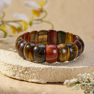 FuAttract Confidence Protection & Grounding Energy Tiger's Eye Minimalist Bracelet - image 1
