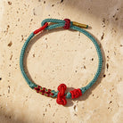 FuAttract Good Luck Wisdom & Success Wenchang Knot Handmade Red String Bracelet - image 1