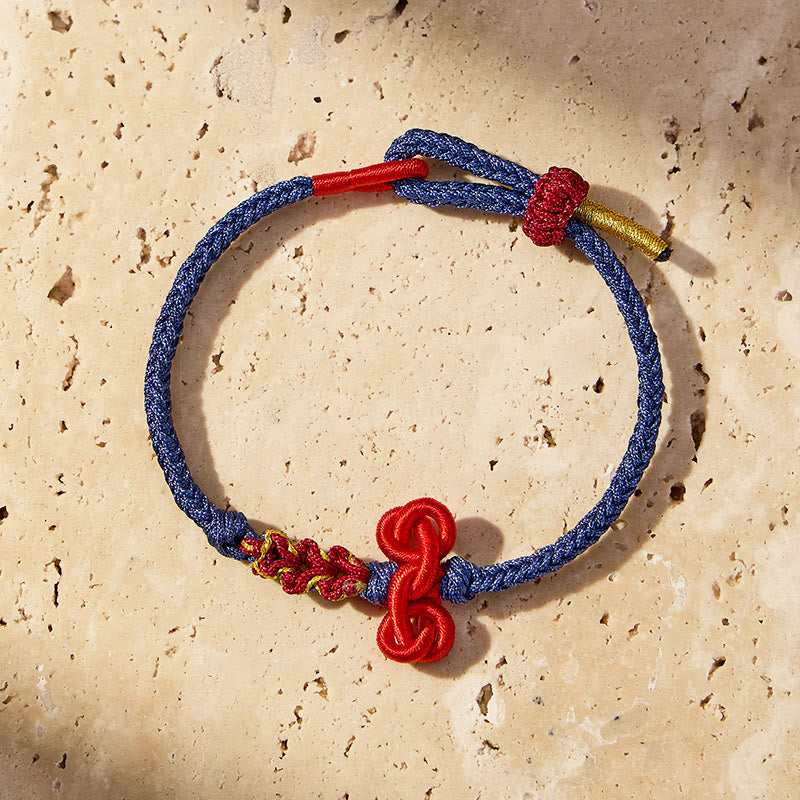FuAttract Good Luck Wisdom & Success Wenchang Knot Handmade Red String Bracelet - image 14