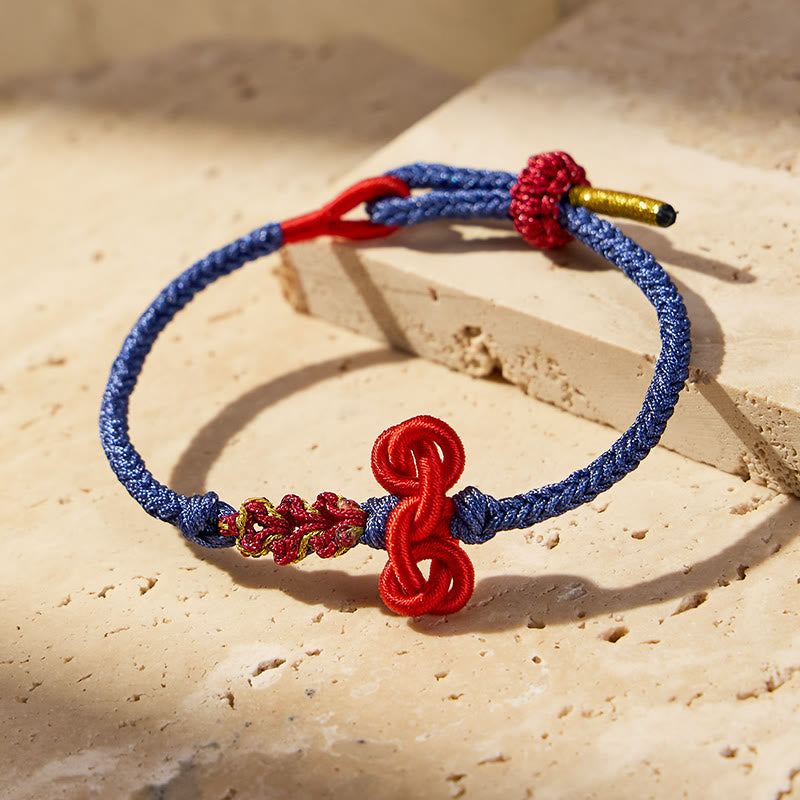 FuAttract Good Luck Wisdom & Success Wenchang Knot Handmade Red String Bracelet - image 15